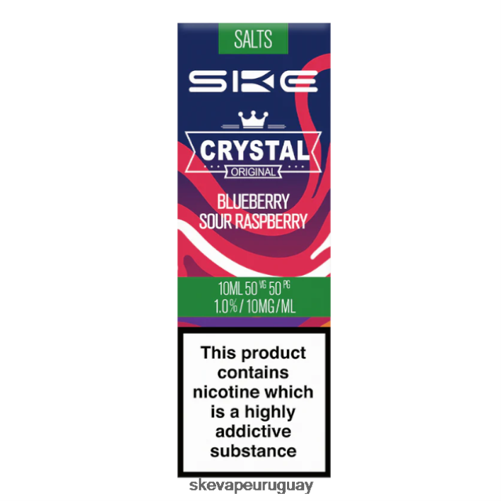 SKE sal cristalina - 10ml H64B113 arándano frambuesa agria - SKE Crystal Flavours